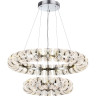 Люстра ODEON LIGHT MIRAGE L-VISION ODL24 455 LED 230W 4000K 15663лм металл акрил, хром 5029/230L