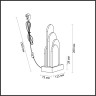Настольная лампа ODEON LIGHT FOROS HIGHTECH 5438/12TL